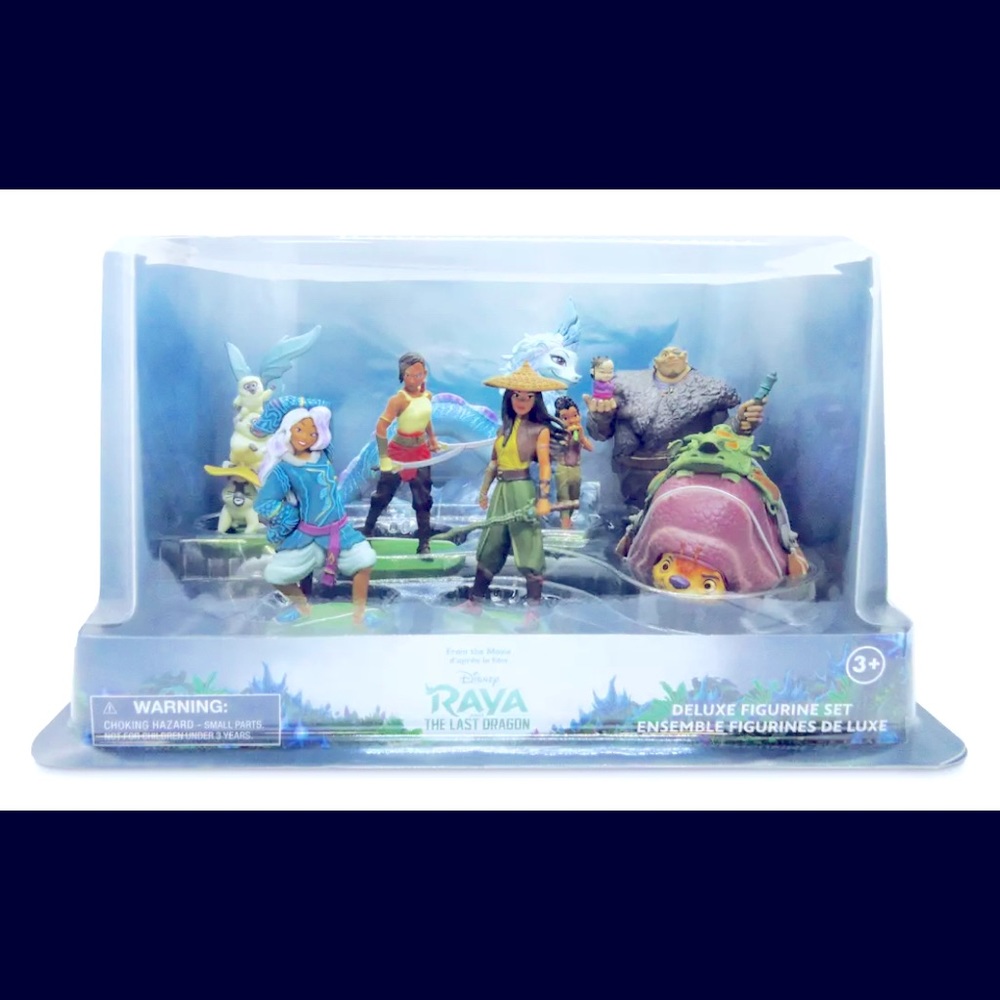 New Disney Raya and the Last Dragon Deluxe Figure Play Set